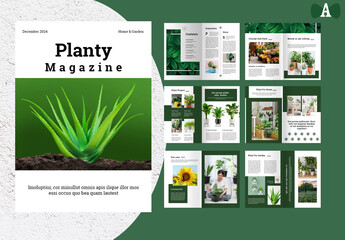 Planty Magazine Template