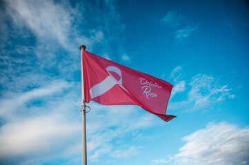 Drapeau Octobre Rose