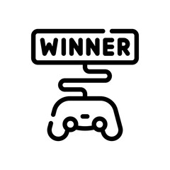 winner line icon
