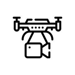 drone line icon