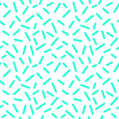 Simple line seamless pattern. Funky creative background