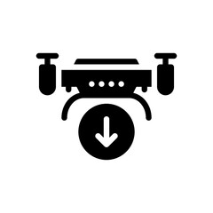 drone glyph icon