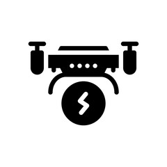 drone glyph icon