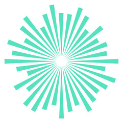 Festival firework icon. Holiday party color symbol