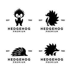 Hedgehog Logo icon design illustration © Alpha Vector