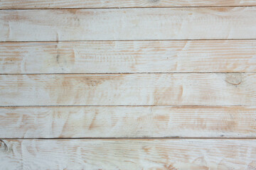 Old wood texture background, surface with old natural colored wood, top view. Grain table surface.