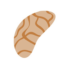 Smooth and natural river and ocean stones in various colors