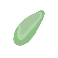 Smooth and natural river and ocean stones in various colors