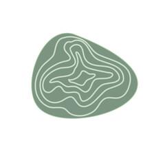 Smooth and natural river and ocean stones in various colors