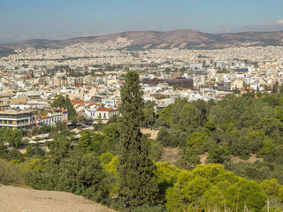 Fototapeta na wymiar Die greichische Hauptstadt Athen