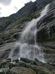 Arkhyz. Hike to the Sofia waterfalls. One day hike. Nine powerful streams