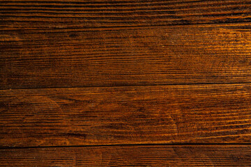 Old wood texture background, surface with old natural colored wood, top view. Grain table surface.
