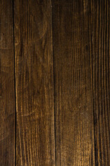 Old wood texture background, surface with old natural colored wood, top view. Grain table surface.