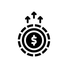 dollar glyph icon