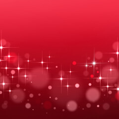 クリスマスのイメージ背景素材　キラキラ　光るネオン　正方形