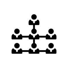 hierarchy glyph icon