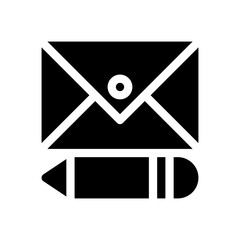 message glyph icon