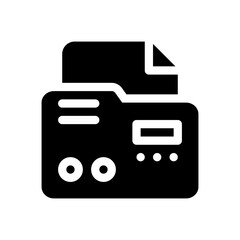 file glyph icon
