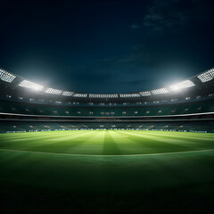 cricket stadium background ai generative