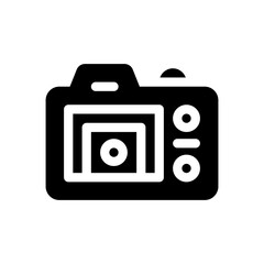 camera glyph icon