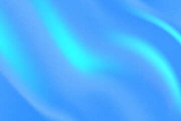 Textured Blue Gradient. Grainy Light blue and white gradation with noise effect. 