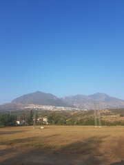 Obraz premium Mountains and hills of the city of Chefchaouen