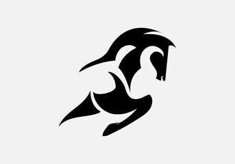 	animal, black, defense, design, elegance, elegant, face, graphic, guard, head, horse, horse logo, icon, illustration, logo, luxurious, luxury, mascot, protect, secure, security, shield, stallion, 