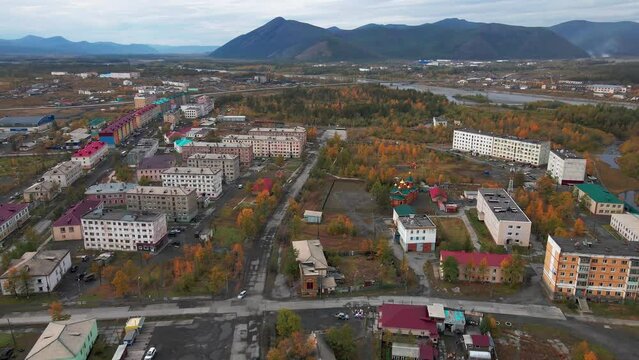 A village called "Susuman", 4k, 25fps
