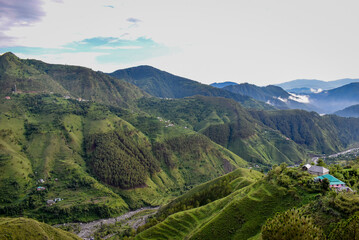 view from the mountain