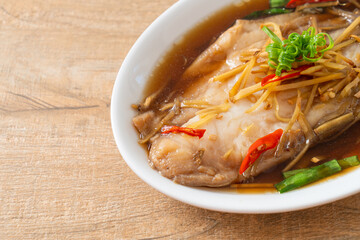 Steamed Fish with Soy Sauce
