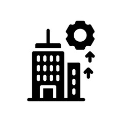 growth glyph icon