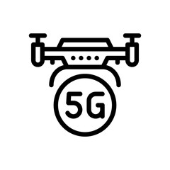 drone line icon