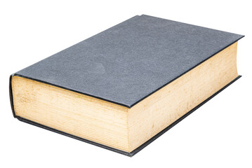 Old Black Hardcover Book
