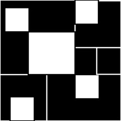 Fototapeta na wymiar black and white pattern vector graphics for design 
