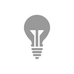 icon vector light bulb template design trendy