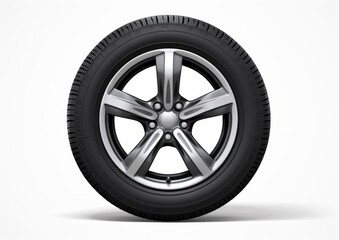 Wheel , tire on white background, isolated. Car, truck, bus tires.