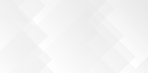 Abstract background seamless with lines and technology square triangle geometric texture background. Space futuristic design concept. Decorative web layout or poster, banner. White grey background.