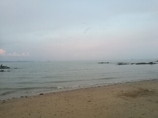 Walk around Phuket. Pandemic COVID time, lonely street.