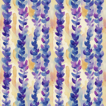 seamless watercolor floral abstract colorful wallpaper