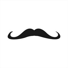 illustration of a mustache