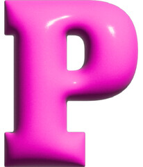 P Letters Pink Balloon Alphabet Party Balloons Letters Numbers 