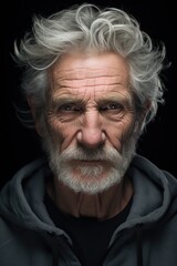 A close-up photograph of a person with a beard. This image can be used to depict masculinity, facial hair trends, grooming, or fashion.