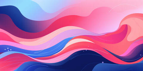 Abstract colourful illustration for background or banner 