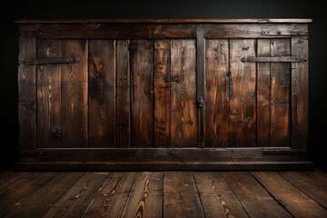 texture of old wooden furniture - obrazy, fototapety, plakaty