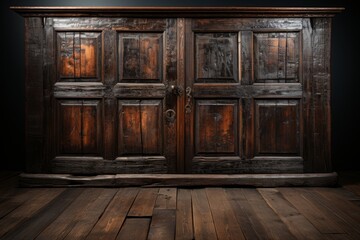 texture of old wooden furniture - obrazy, fototapety, plakaty