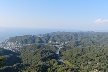 鋸山からの景色　View from Mt.Nokogiri