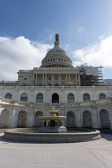 The United States Capitol is the official seat of the two branches of the United States Congress, the federal parliament