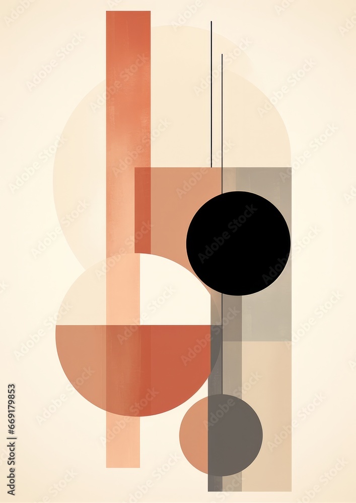 Poster background pattern shapes design geometric modern abstract