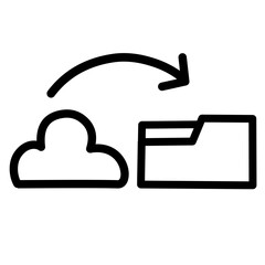 document file line icon