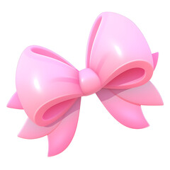3D Pink Pastel Ribbon